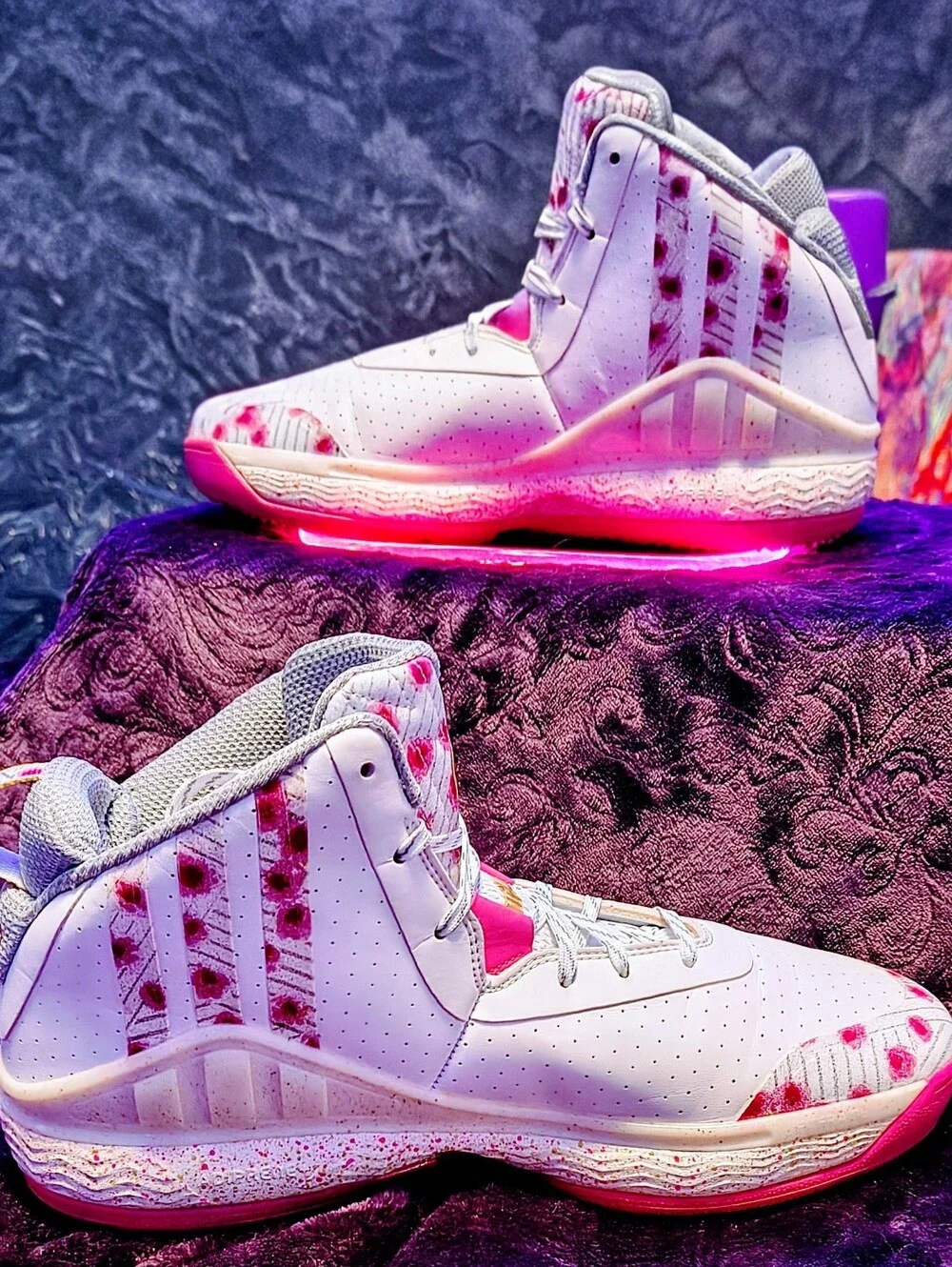 *NEAR MINT* Adidas J Wall 1 Florist City (2014). . .Cherry Blossom